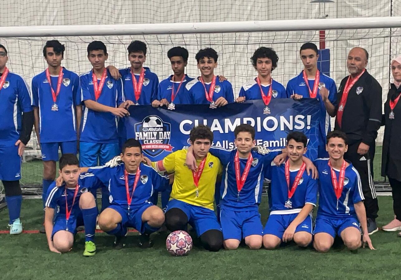 MAC United U15 team winning the Family Day Classic Tournament 2024